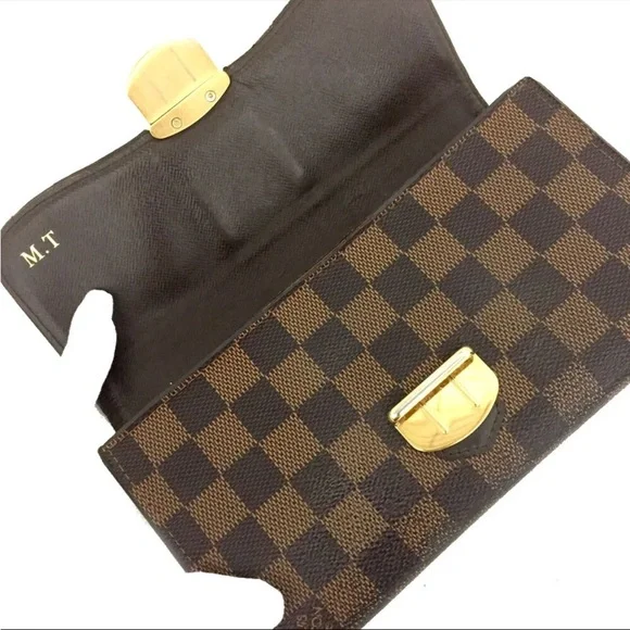 Authentic Louis Vuitton Damier Portefeiulle Sistina Long Bifold Wallet - Picture 5 of 8